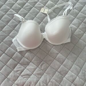 Aerie Classic White Bra